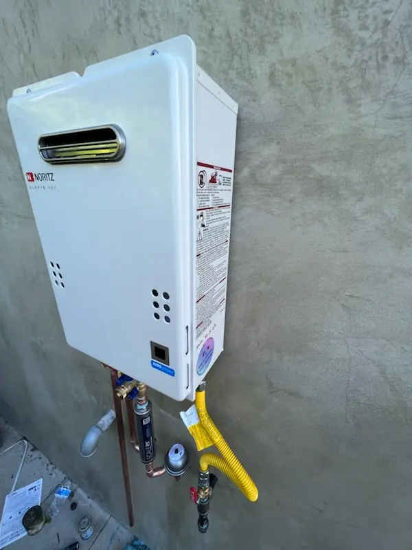 Tankless water heater installation for Fogartyville homes