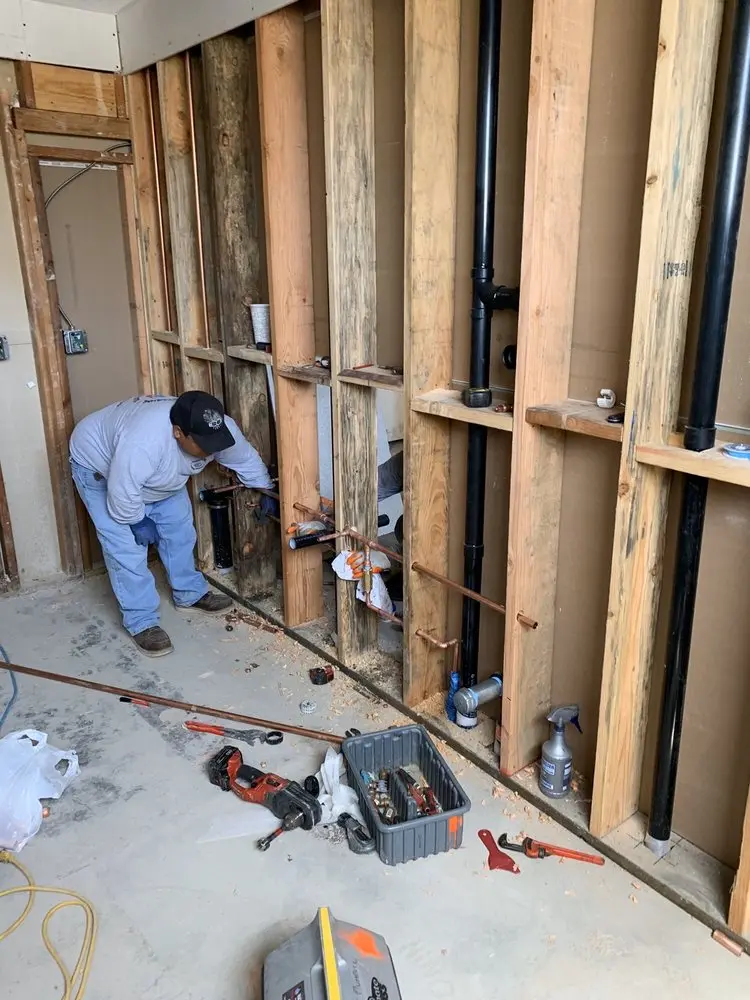 Commercial rough-in plumbing for Gas Line Repair in Fogartyville